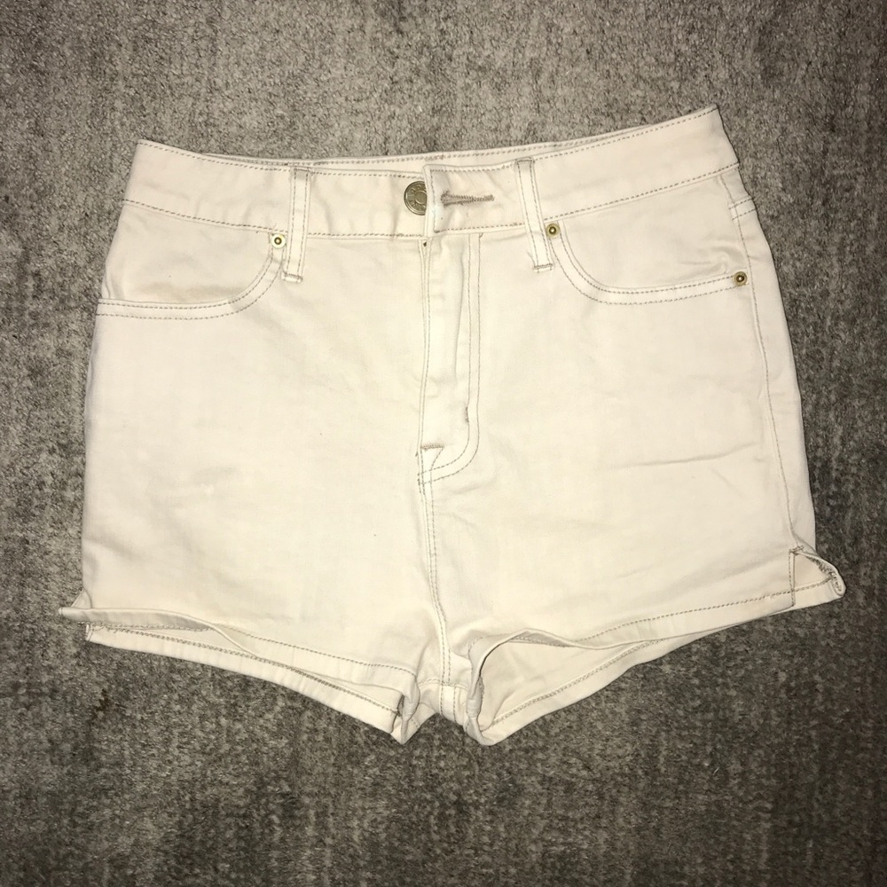 Tan BDG high waisted shorts